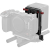 SmallRig 6273 - obrotowa płytka montażowa do akumulatora V-Mount (obustronny, 2x mocowanie V-Lock) z zaciskiem na 2x pręt 15mm - przykład użycia